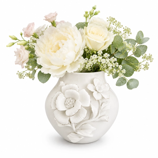 WAZON CERAMICZNY FLEUR 15,2 CM